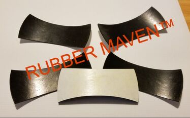 Custom Cut Adhesive Backed Rubber Foot Pads